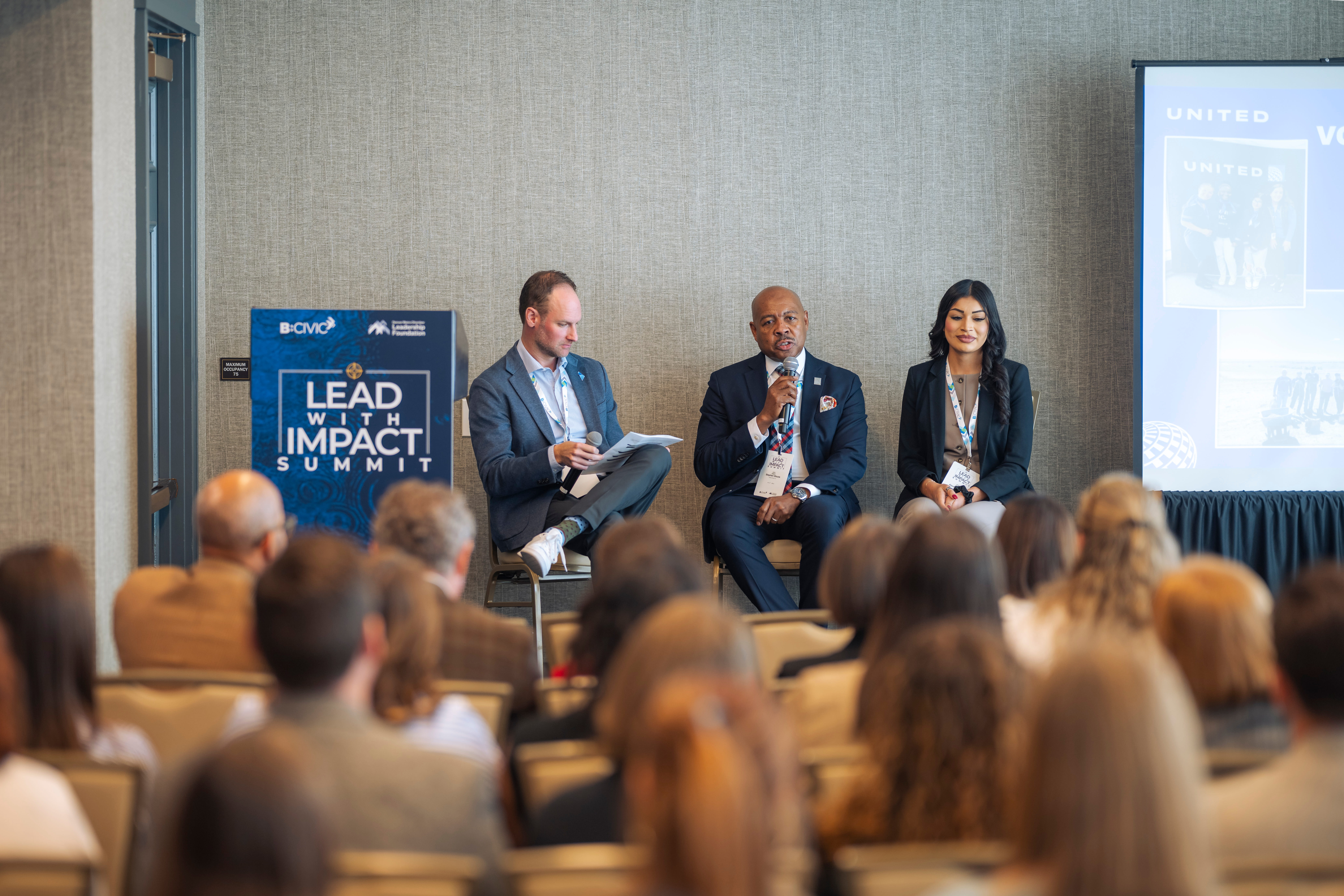 Promotional picture from past Lead with Impact Summit