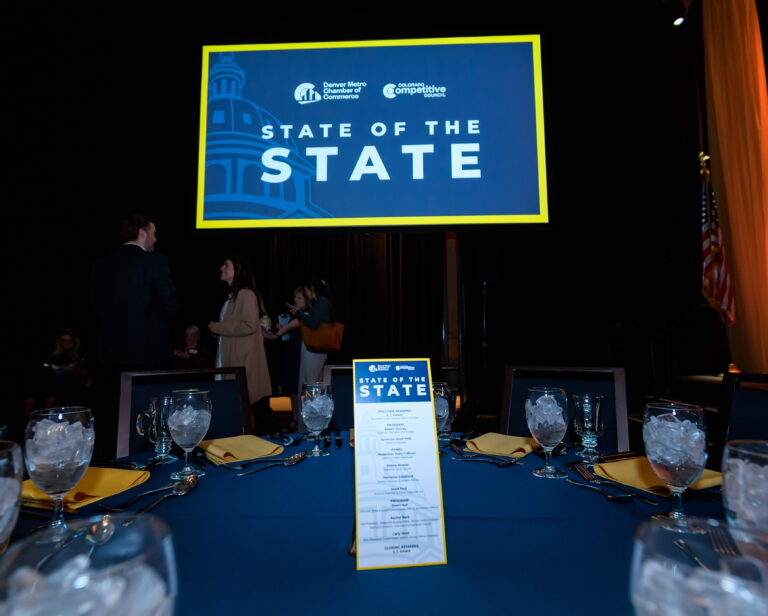 Event signage of State of the State