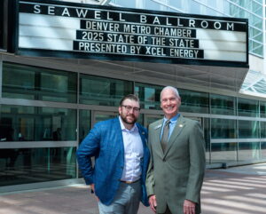 Networking across the business community at State of the State