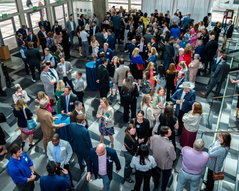 Networking across the business community at State of the State