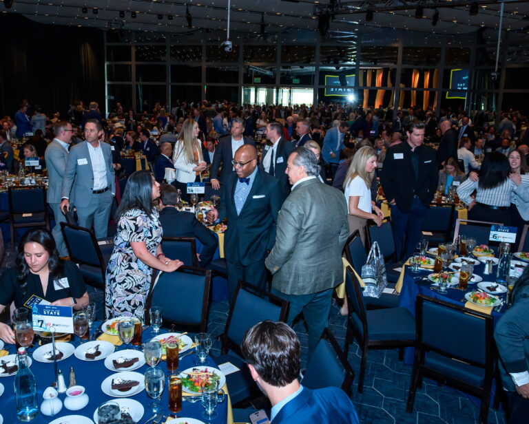 Networking across the business community at State of the State