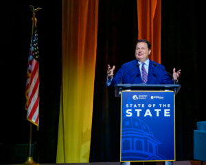 J. J. Ament speaks at State of the State