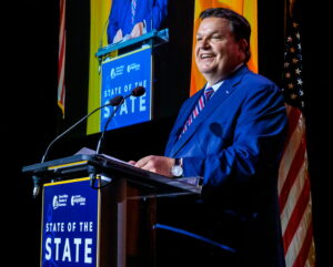 J. J. Ament speaks at State of the State