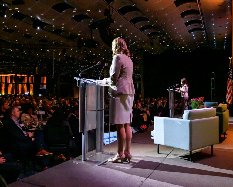 Business and government leaders speak at State of the State